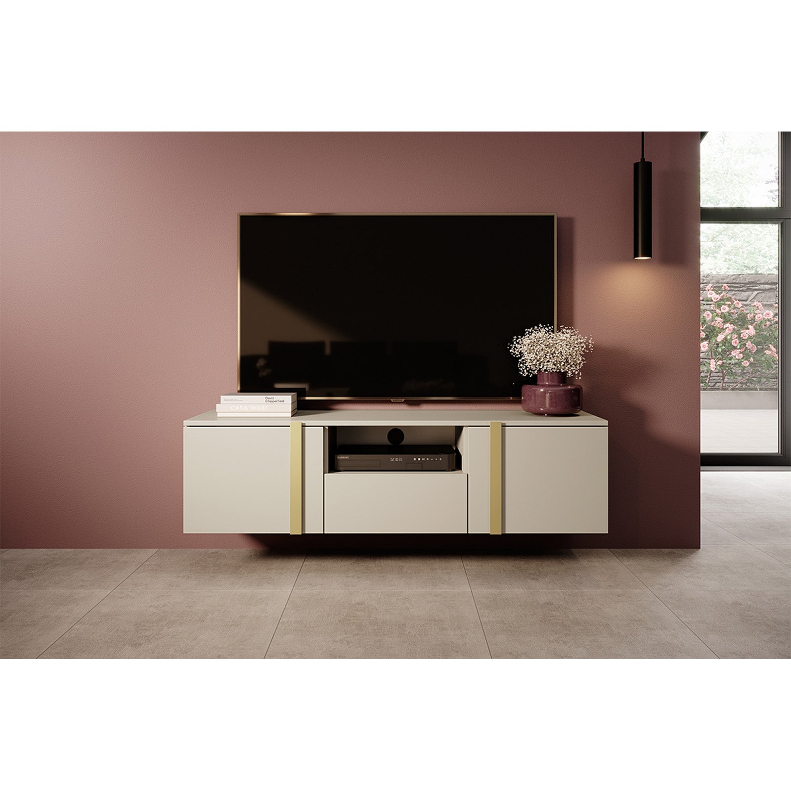 Verica Kommode 150cm, Material: Laminierte Platte