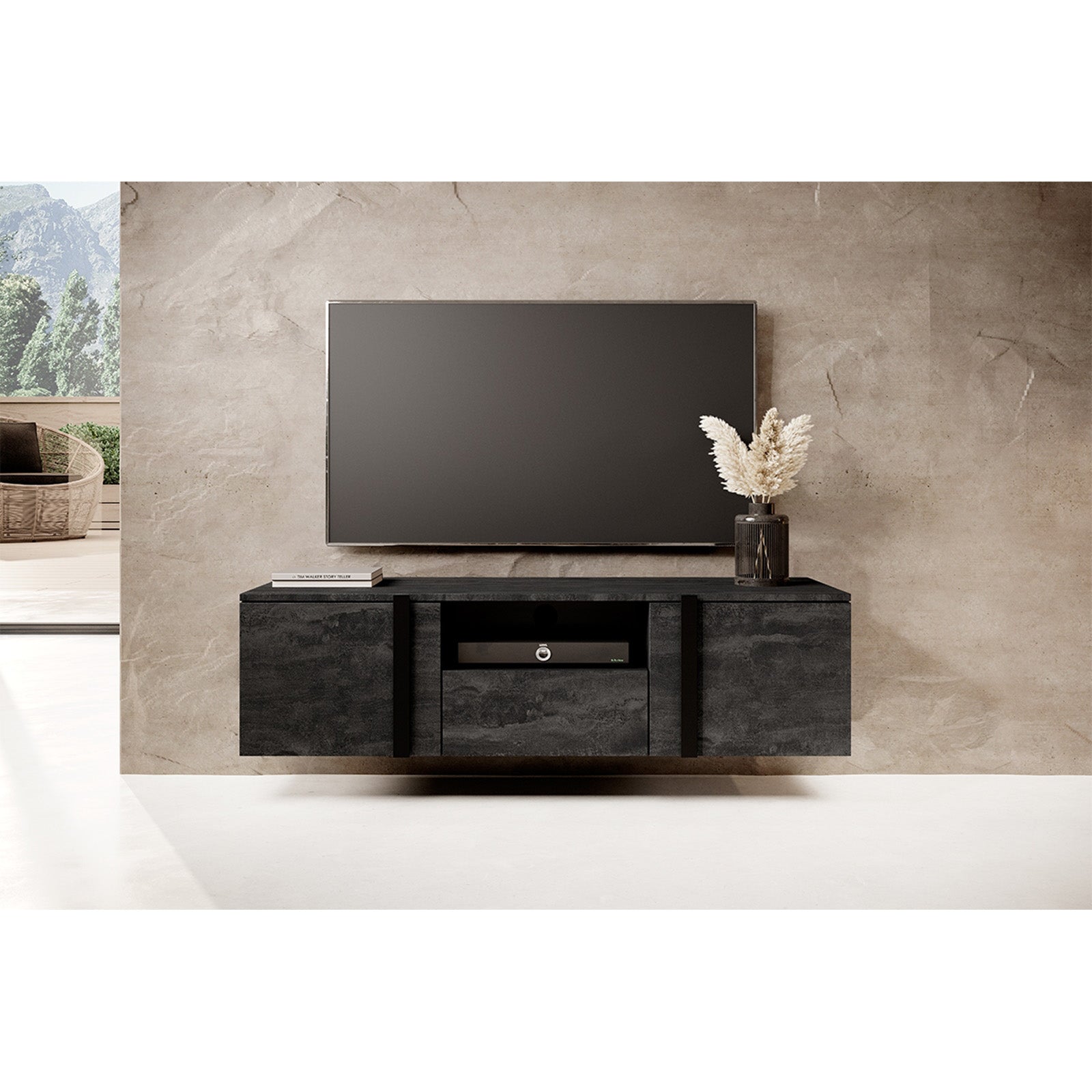 Verica Kommode 150cm, Material: Laminierte Platte