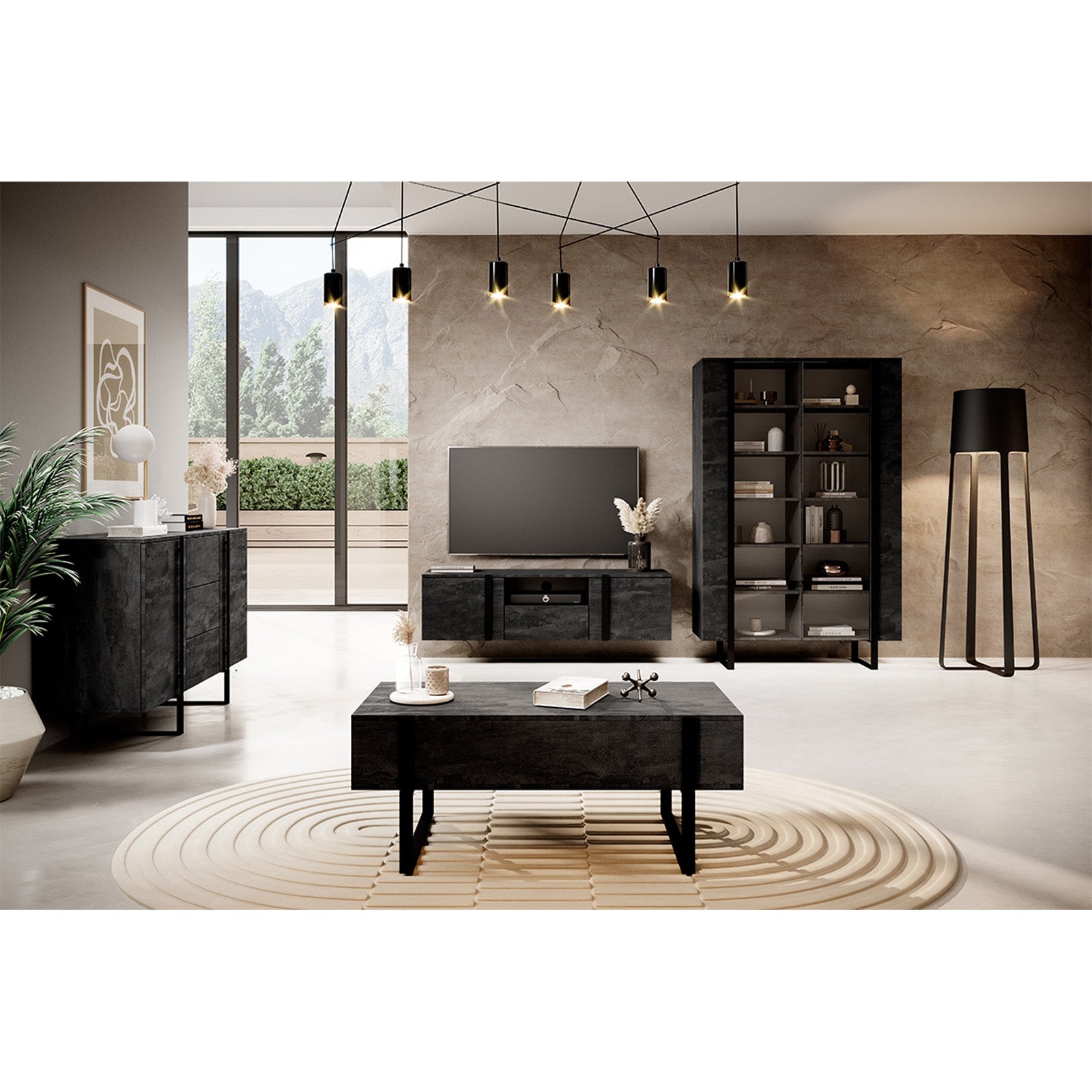 Verica Kommode 150cm, Material: Laminierte Platte