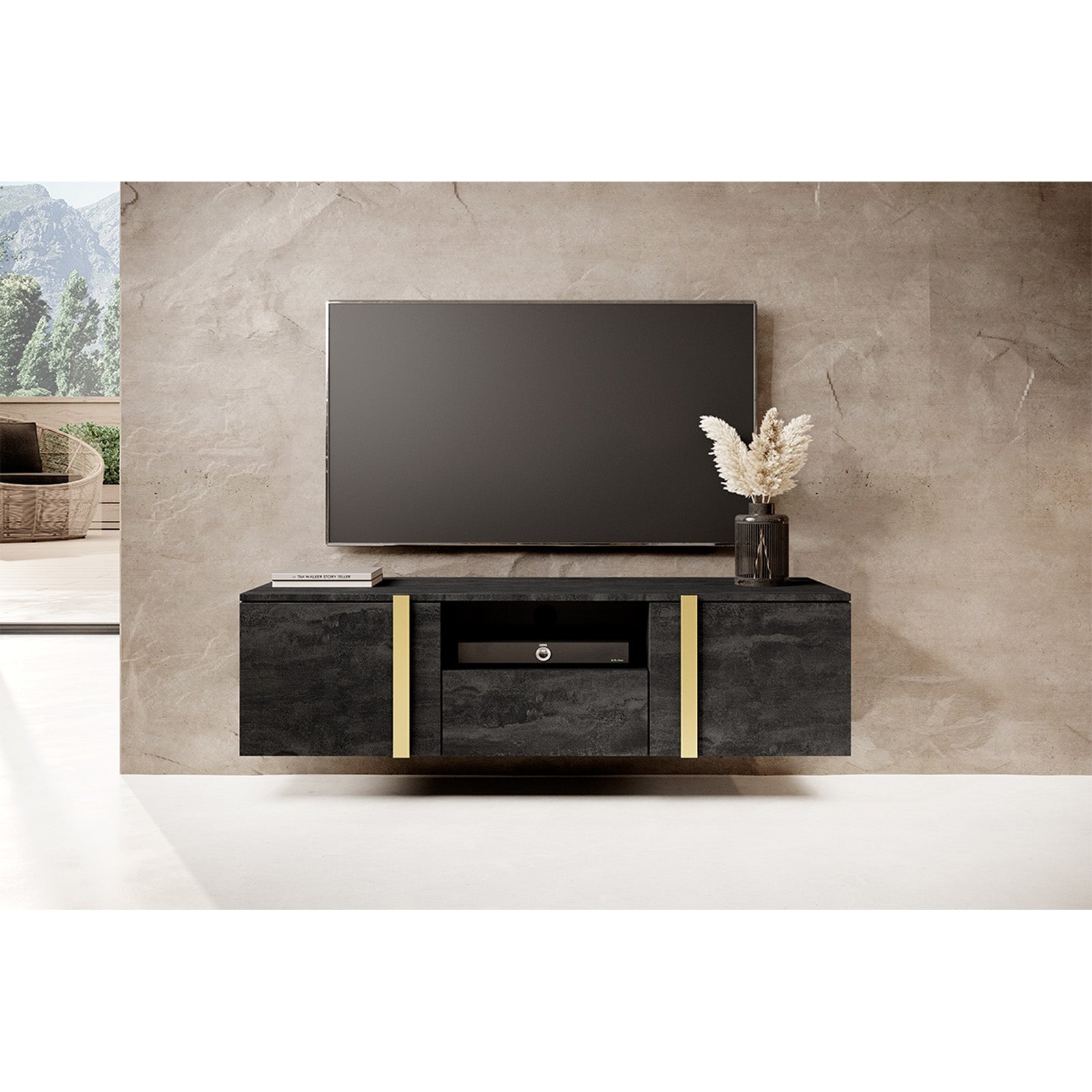 Verica Kommode 150cm, Material: Laminierte Platte