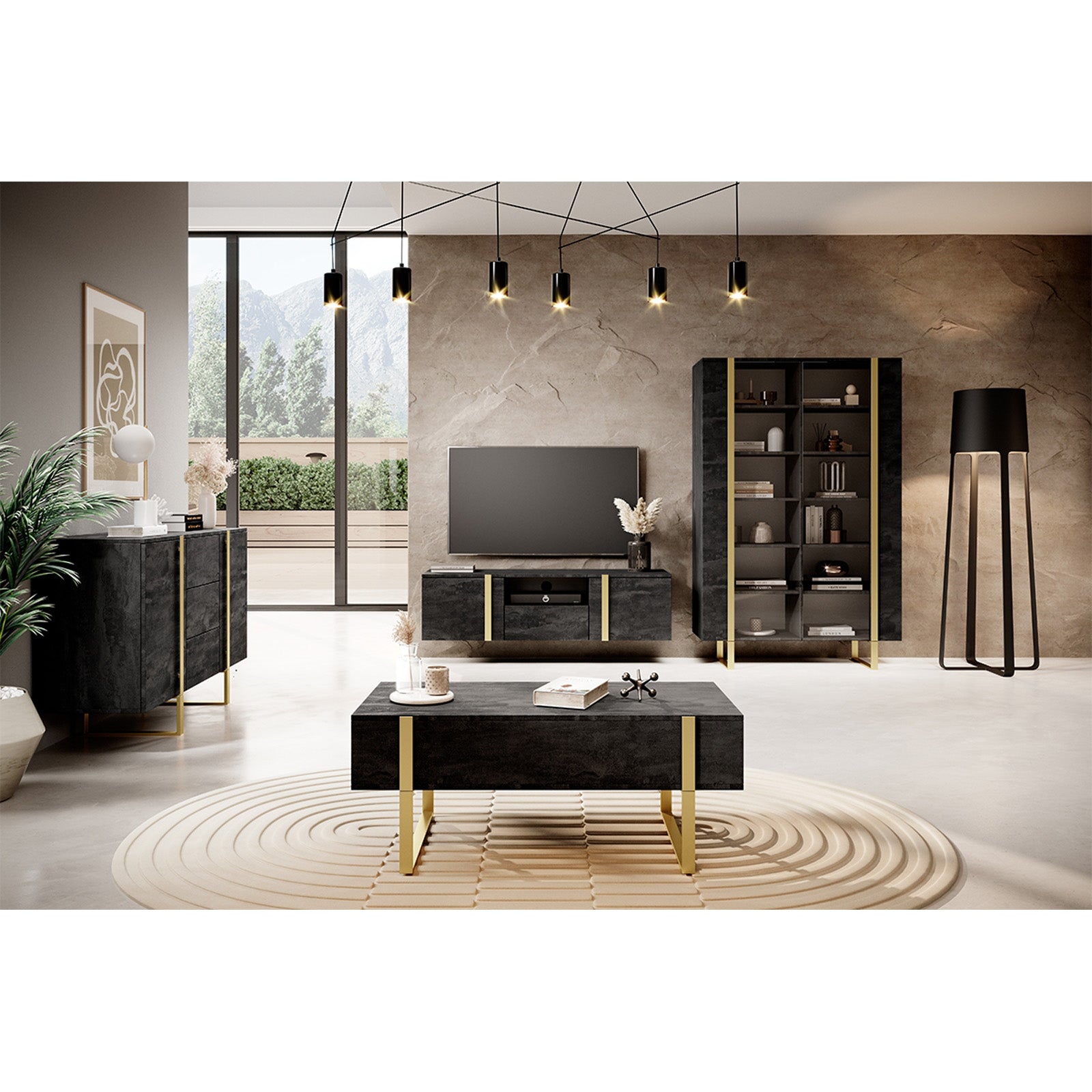 Verica Kommode 150cm, Material: Laminierte Platte