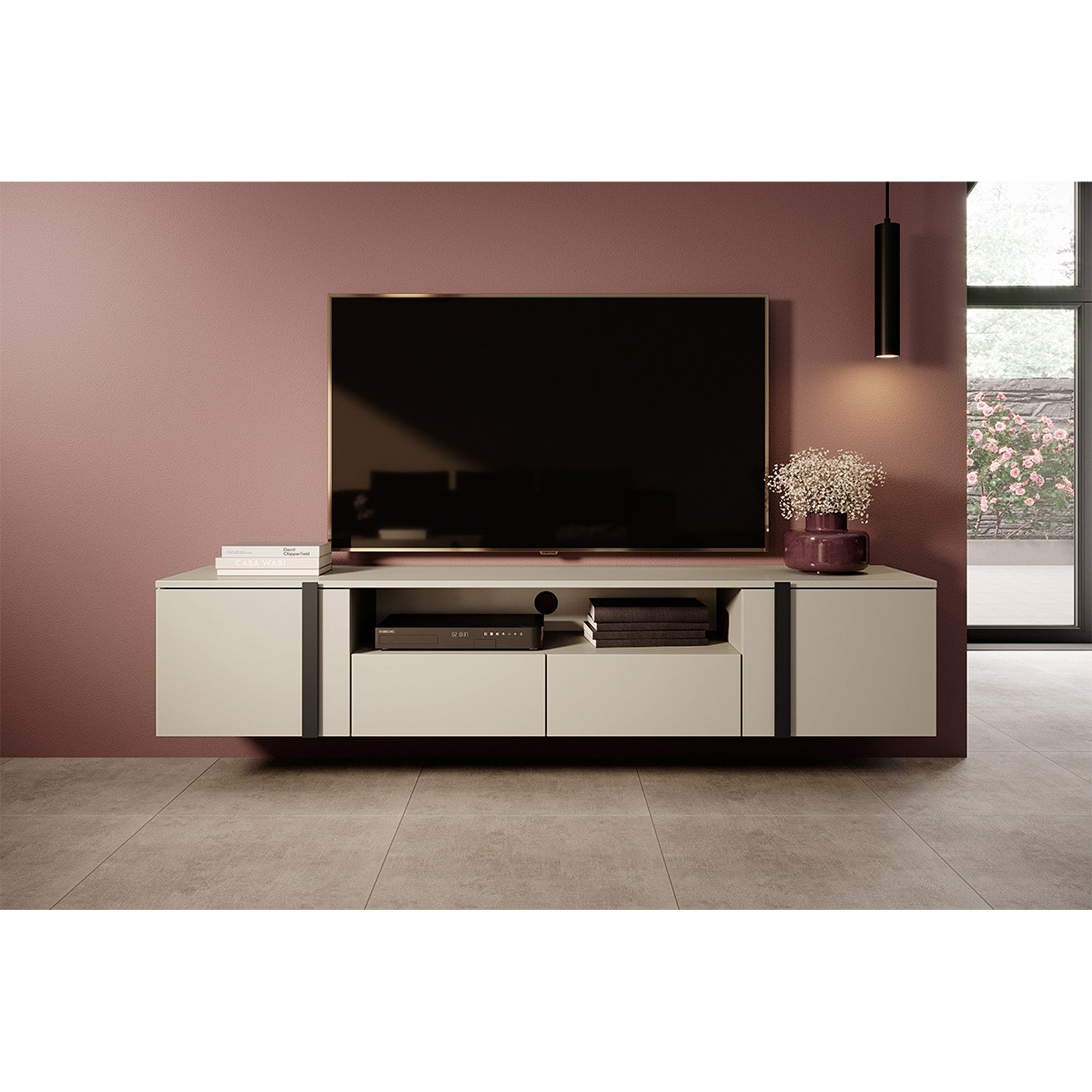 Verica Kommode 200cm, Material: Laminierte Platte