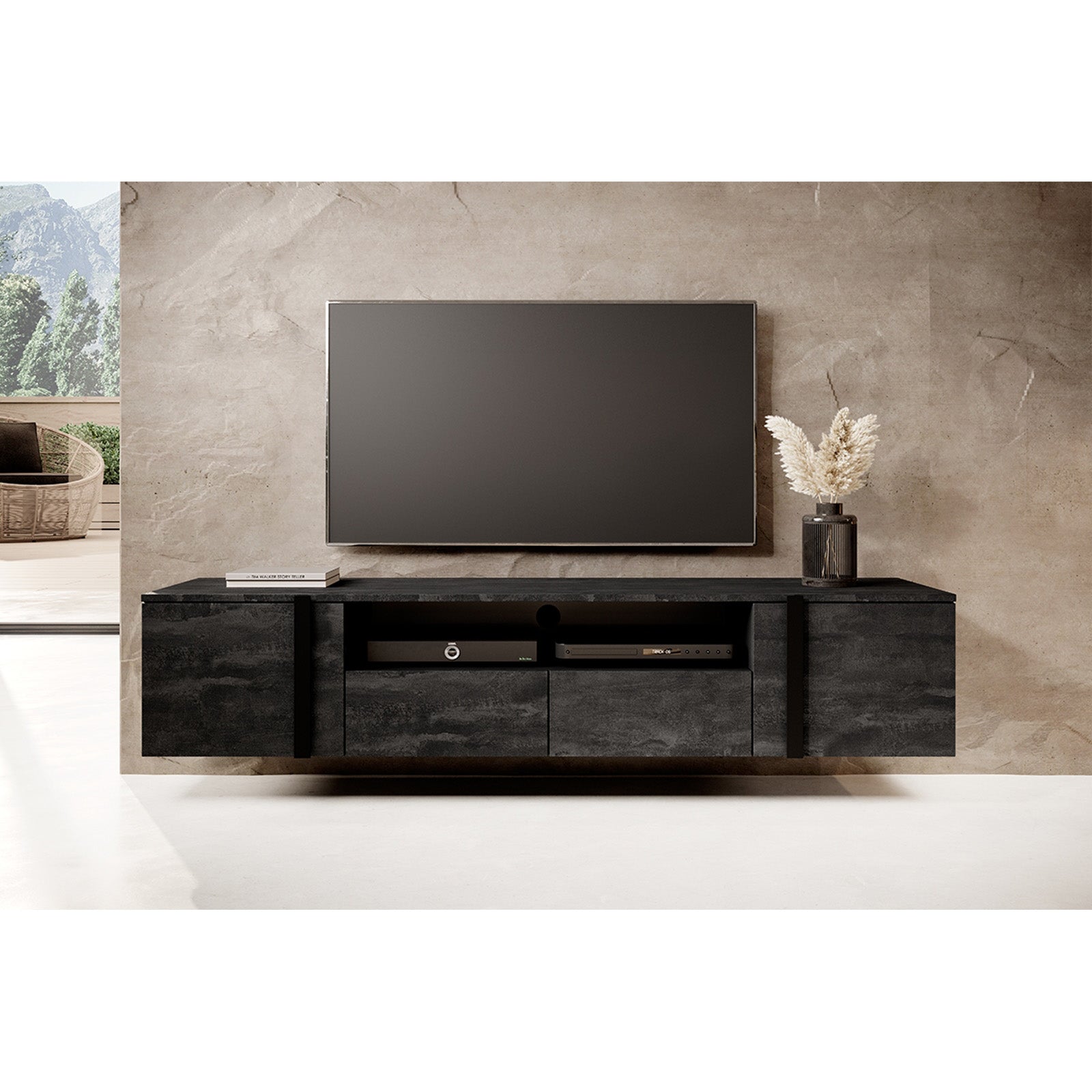 Verica Kommode 200cm, Material: Laminierte Platte