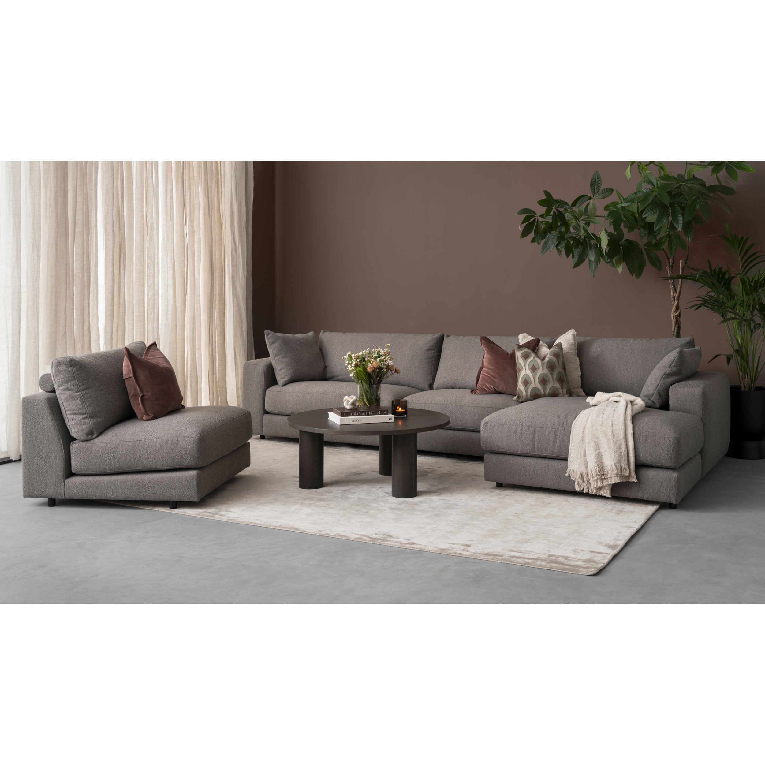 Modulare Garnitur Thanos, Material: Auswahl möglich