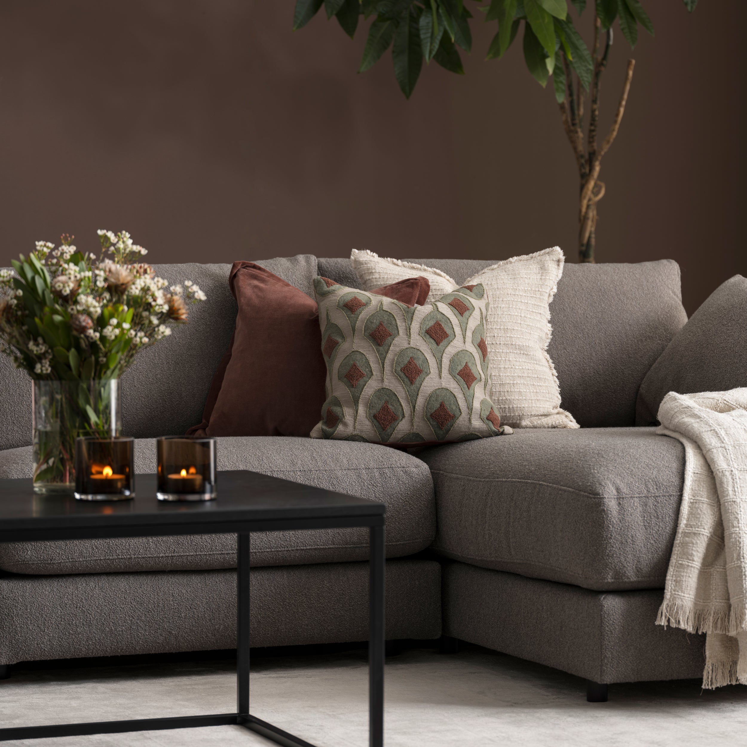 Modulare Garnitur Thanos, Material: Auswahl möglich