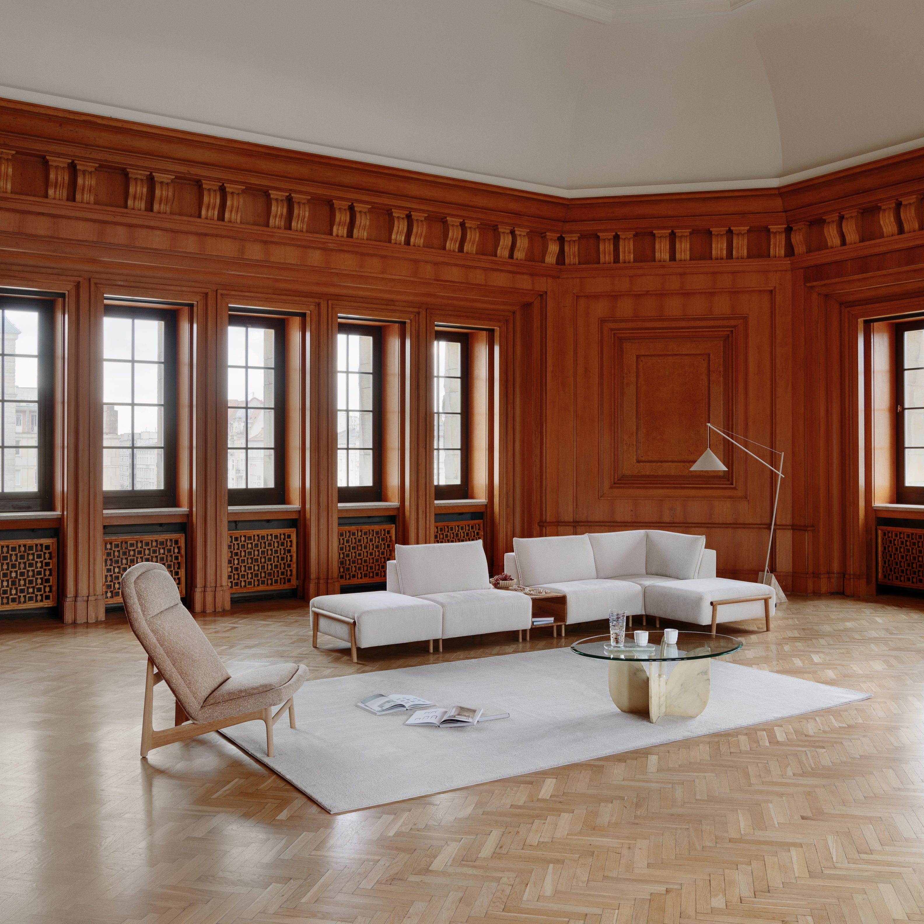 Loop Sessel, Material: Material nach Wahl