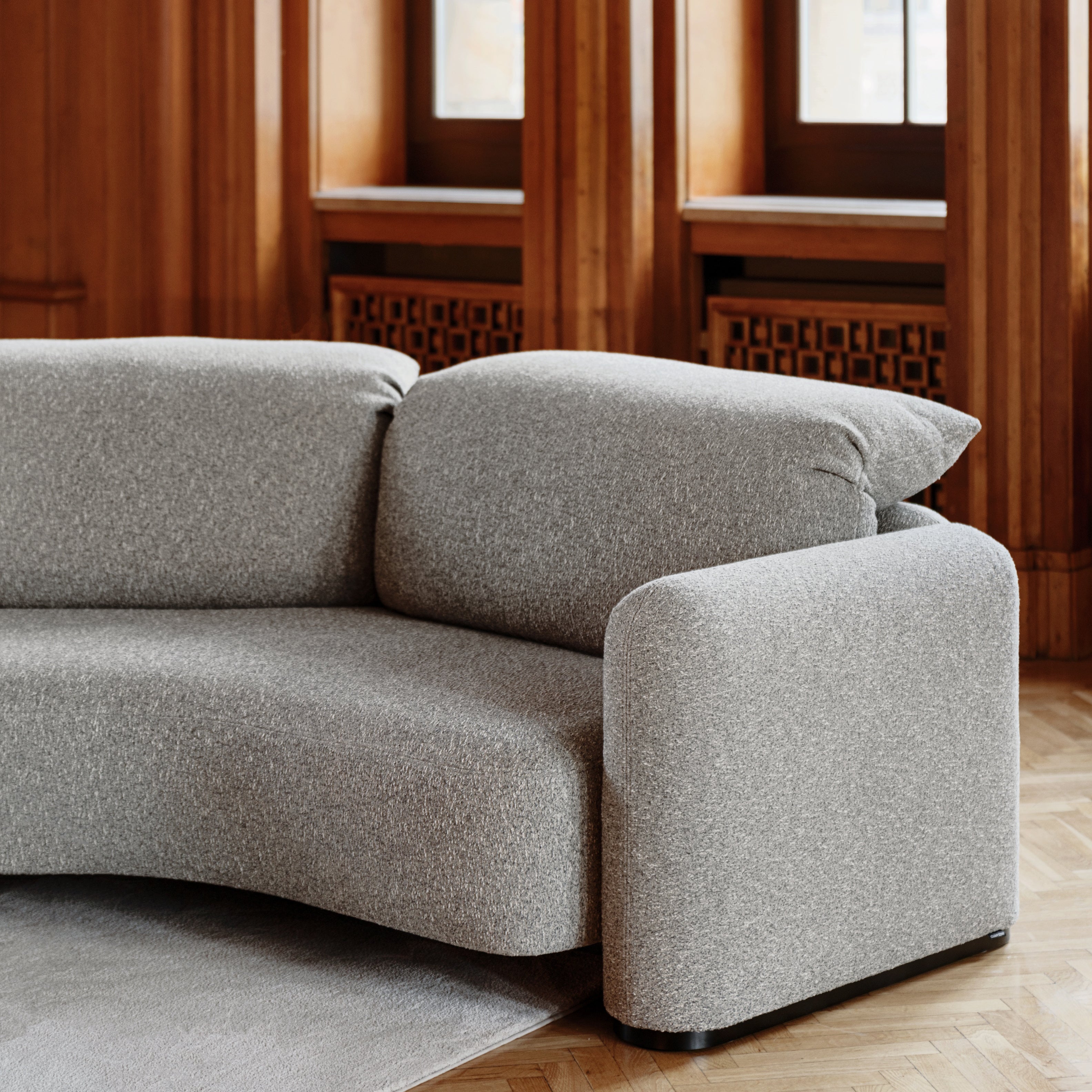 Modulare Garnitur La Roche, Material: Auswahl möglich