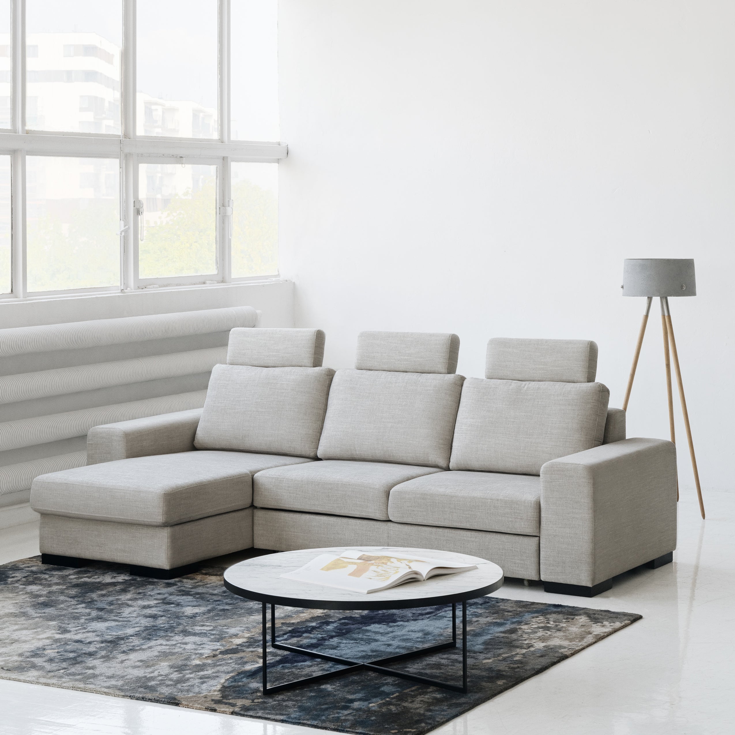 Modulare Garnitur Trivio, Material: Auswahl möglich