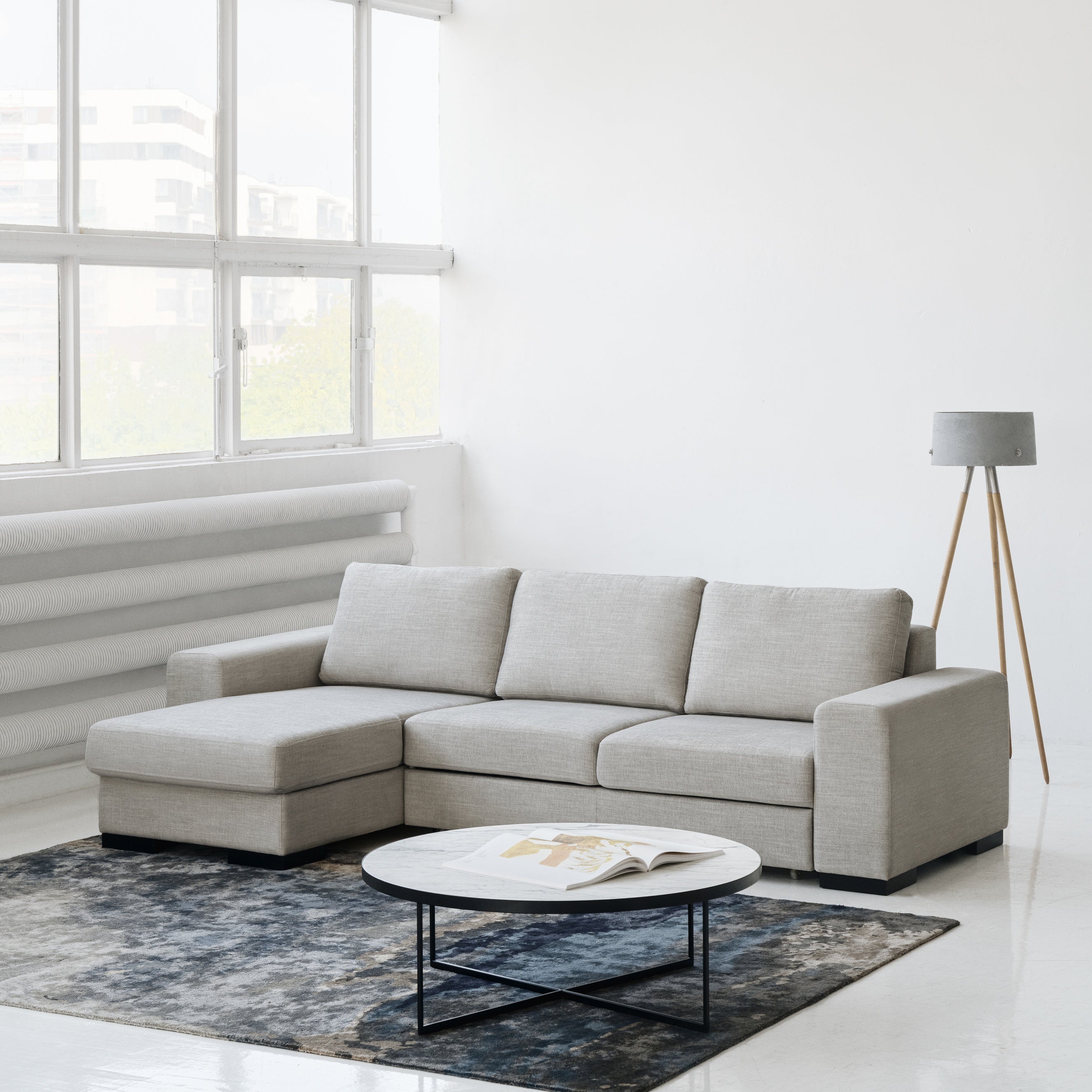 Modulare Garnitur Trivio, Material: Auswahl möglich