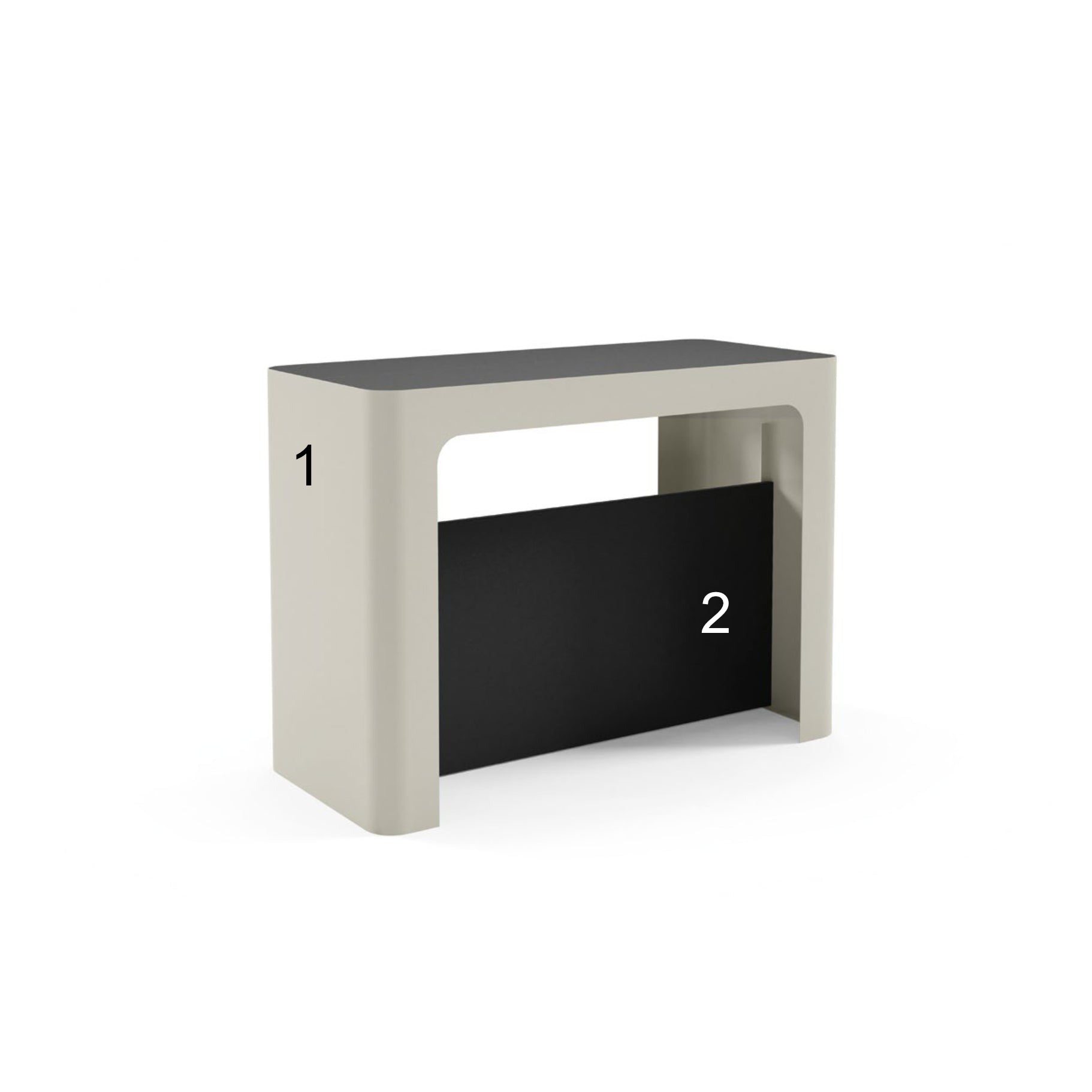 Konsolentisch Verno 110x50/300cm, Material: Laminierte Platte