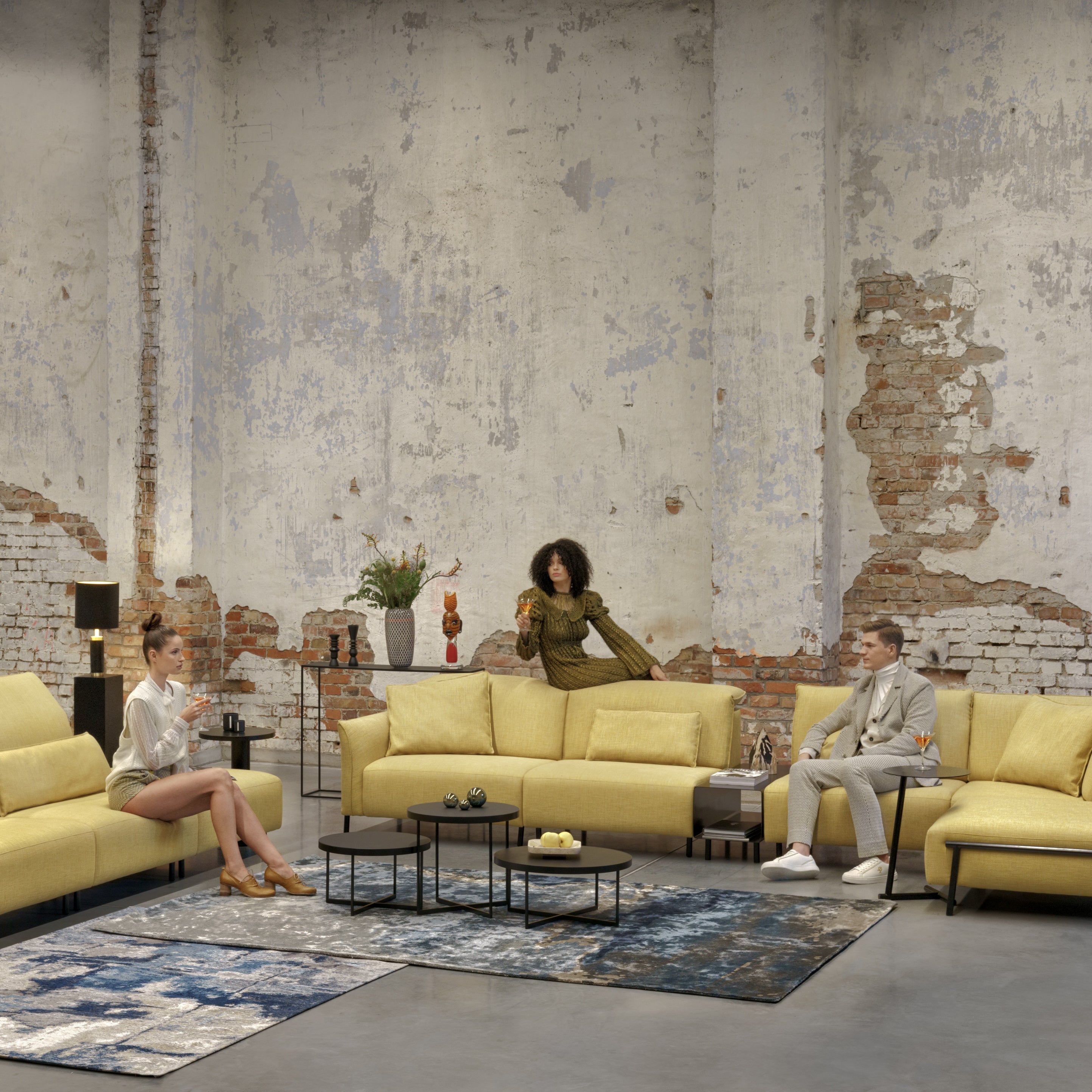 Modulare Garnitur Zen, Material: Auswahl Möglich