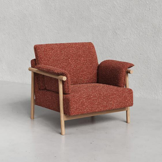 Torii Sessel, Material: Auswahl möglich