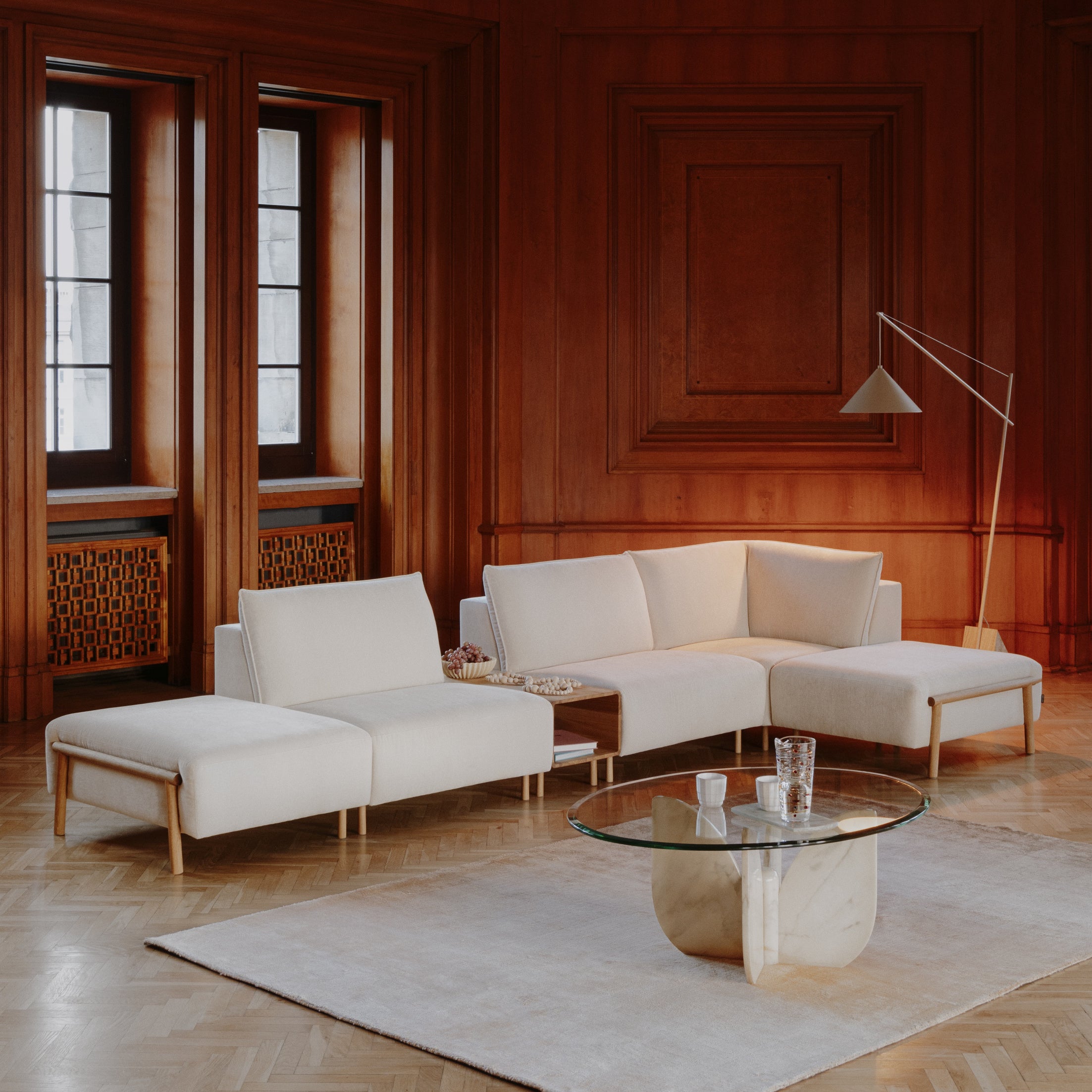 Modulare Garnitur Zen, Material: Auswahl Möglich